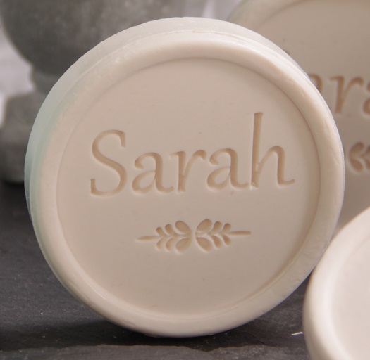 Sarah savon personnalise savon avec prénom Sarah grave