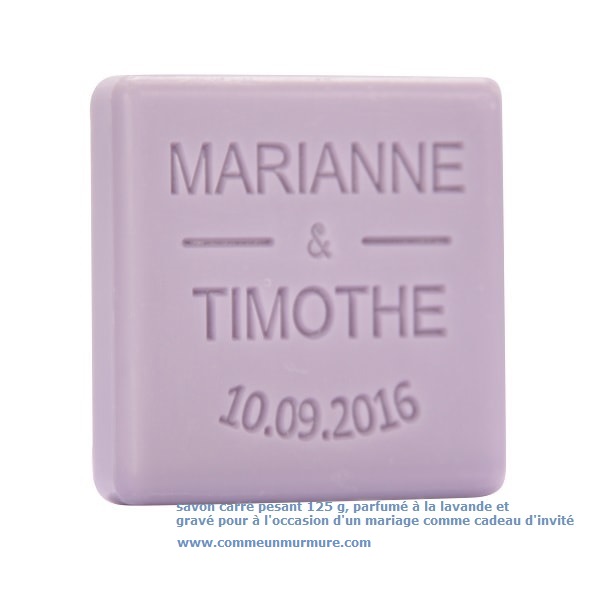 Savon parfumé à la lavande Savon lavande
